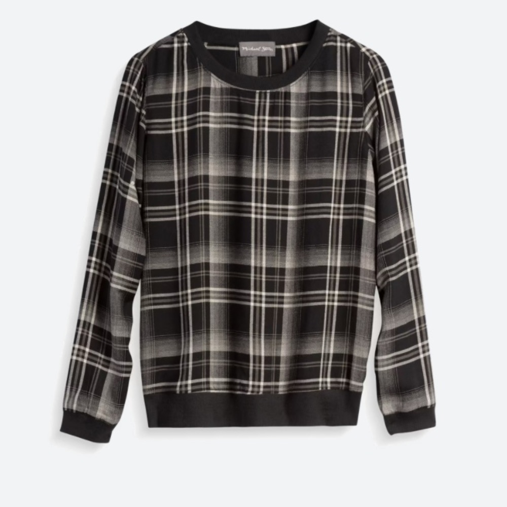 Michael Stars Johnson Plaid Pullover